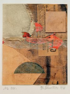 Mz 228 door Kurt Schwitters