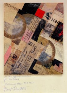Mz zonder sinaasappelschillen door Kurt Schwitters