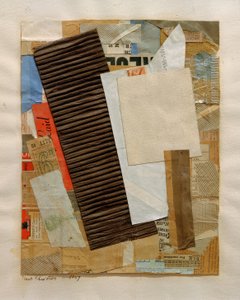 Zonder titel (6 D) door Kurt Schwitters