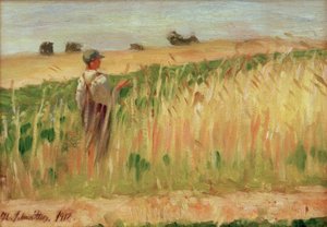 Zonder titel (Boer op een tarweveld) door Kurt Schwitters