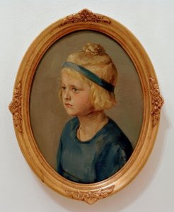 Zonder titel (Portret Maria Oehlmann) door Kurt Schwitters