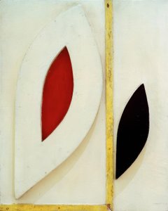 Zonder titel (Witte constructie) door Kurt Schwitters