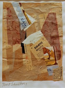 Zonder titel door Kurt Schwitters