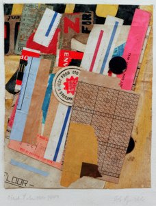 Uit rood door Kurt Schwitters