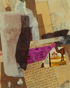 Turks en D Blend, 1936 door Kurt Schwitters