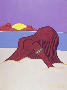 Strandschoonheid, 2005 (acrylverf op doek)