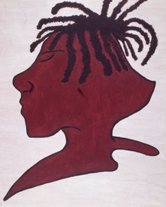 In gedachten, 2005 (acryl op doek)