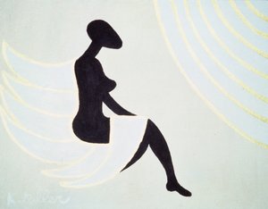 Lady Angel, 2005 (acrylverf op doek)