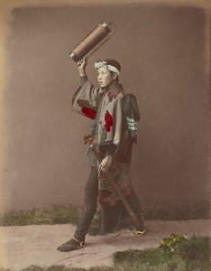 Vuur Man door Kusakabe Kimbei