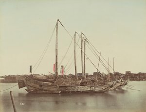 Japanse Jonken, ca. 1880 door Kusakabe Kimbei