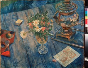 Stilleven met samovar