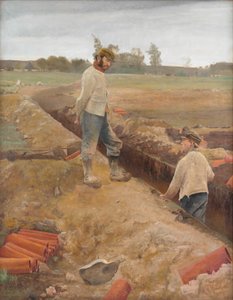 Drainagegravers door Laurits Andersen Ring