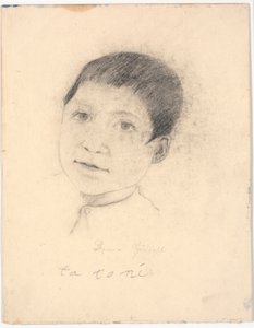 Portret van Italiaanse Jongen