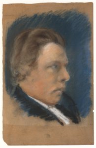 Portret van leraar N. P. Andersen door Laurits Andersen Ring