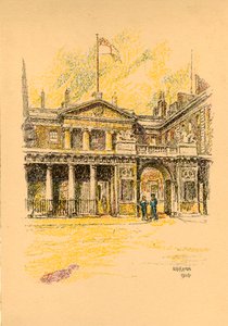 Het Admiraliteit, Whitehall, Londen, 1924