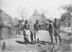 Hamegs, mensen van de Blauwe Nijl, 1912 door L. Loat