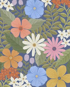 Wilde bloemen door Lady Ann de Borja