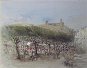 De markt, Cannes