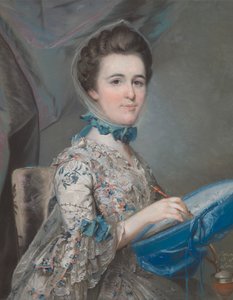 Zelfportret door Lady Mary Lowther