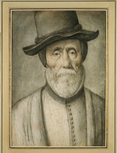 Portret van een oude man door Lagneau