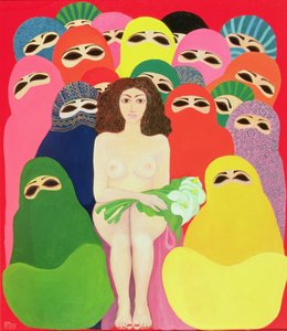 Bruid van Galilea door Laila (Contemporary Artist) Shawa