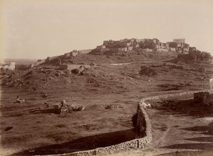 Golconda Fort door Lala Deen Dayal