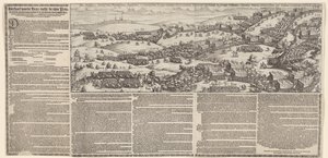 Tocht van Maurits door Brabant naar Grave, 1602 door Lambert Cornelisz.