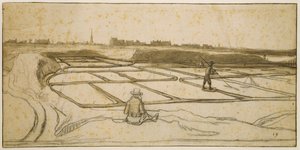 Zoutwinning in Le Croisic, 1645