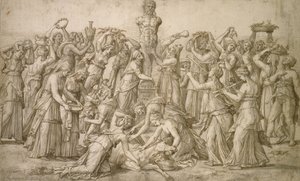 Offer aan Priapus, 1540 door Lambert Lombard