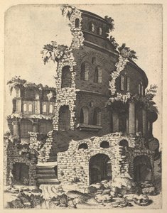 Ruïnes van een Basiliek uit de serie 