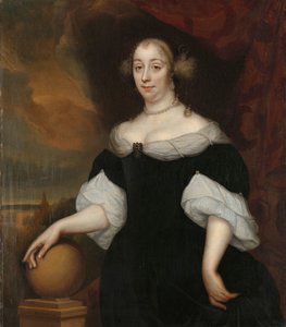Margaretha Munter, tweede vrouw van Jacobus Trip door Lambertus Jansz. de Hue