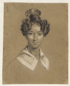 Portret van Cornelia Helena Anna Christiani door Lambertus Johannes Hansen