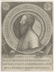 Portret van filoloog Thomas van Ravenna