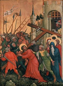 Overwinning van Koning Lodewijk I van Hongarije op de Bulgaren in 1377, 1430 door Lambrechter Votivtafel