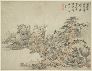 Landschap in de stijl van oude meesters: naar Wang Meng (ca. 1308-1385)