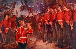 Het zinken van de Birkenhead, 25 februari 1852
