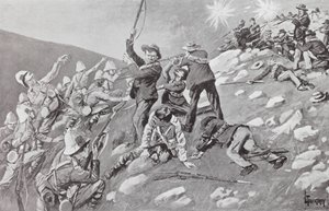 Aanval van de Inniskillings, Slag om de Tugela Heights door Lance Thackeray