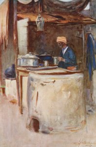 Mensen van Egypte: Een openbare kok, Tabak Omumi door Lance Thackeray