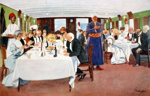 De toespraak na het diner, 1908 door Lance Thackeray