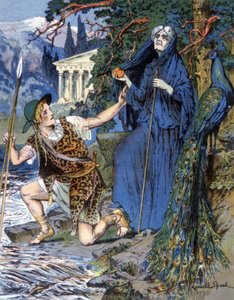 Jason en Hera, ca. 1900 (illustratie) door Lancelot Speed
