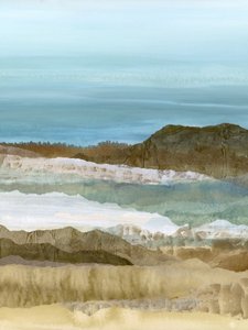 Abstracte oceaanlagen