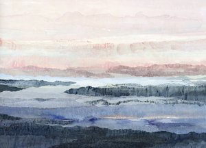 Dromerige bergtinten door Lara Eckerman