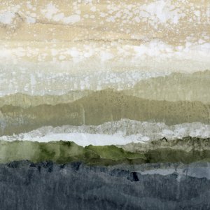 Gelaagd berglandschap