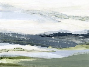 Rustig abstract landschap