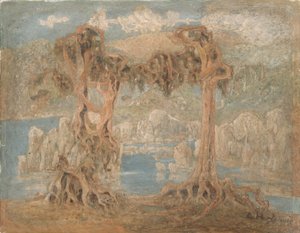 Landschap door Lars Hertervig