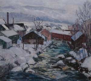 Winter bij Mesna, Lillehammer
