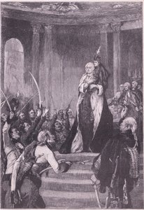 Maria Theresia en het Hongaarse parlement