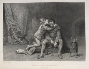 Prins Arthur en Hubert - De werken van Shakspeare door Laslett John Pott