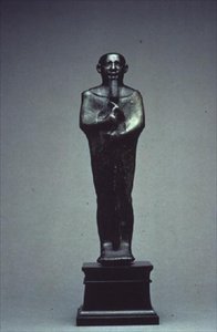 Beeld van de god Ptah door Late Period Egyptian
