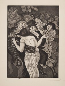 Een vakantie, uitgegeven 1925 door Laura Knight